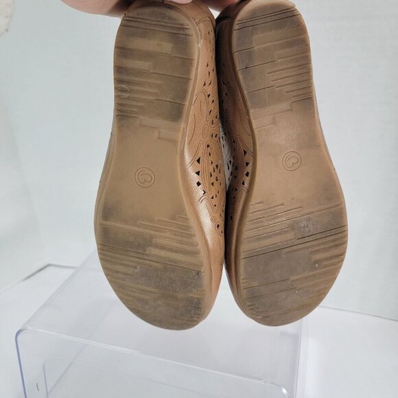 Baretraps Womens Mariah Almond Toe Slip-On Flats Size 6 Neutral Memory Foam‎ - Picture 7 of 7